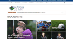 Desktop Screenshot of liguebretagnegolf.org